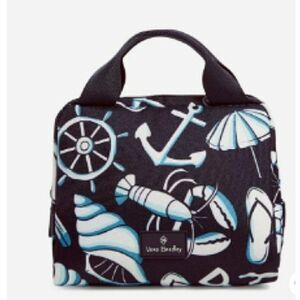 New VERA BRADLEY Lighten Up Insulated Lunch Cooler Shore Enough NWT